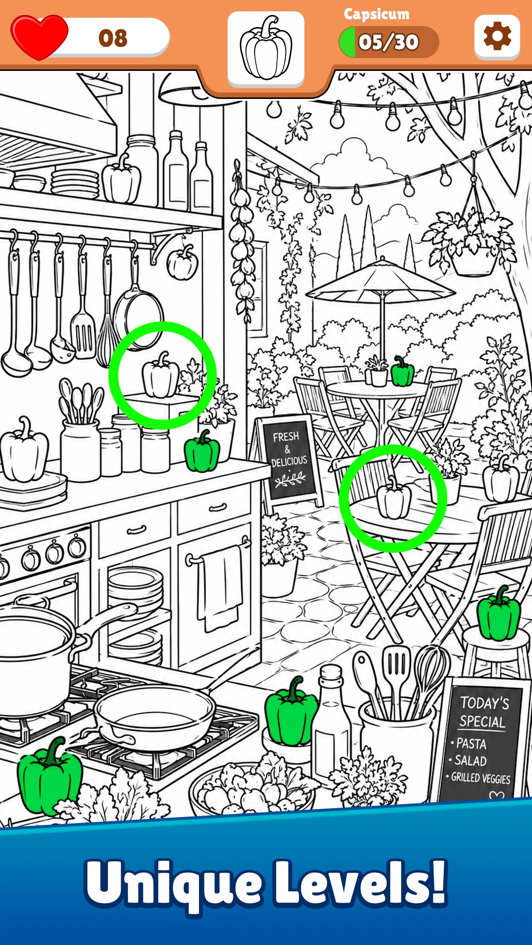 Find Hidden Foods : Spot It! screenshot